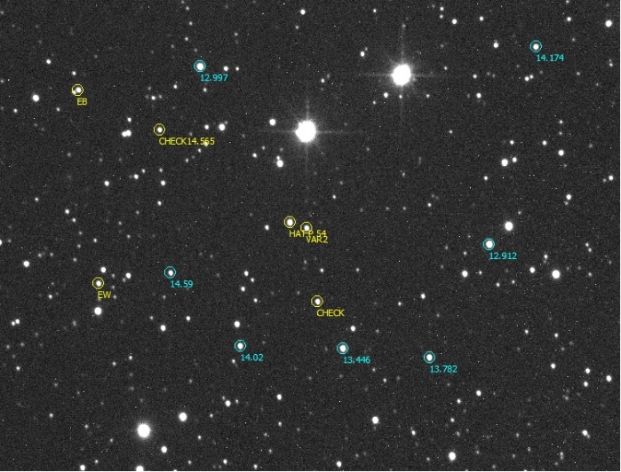 Chart - HAT-P-54, JD 2458138.36583