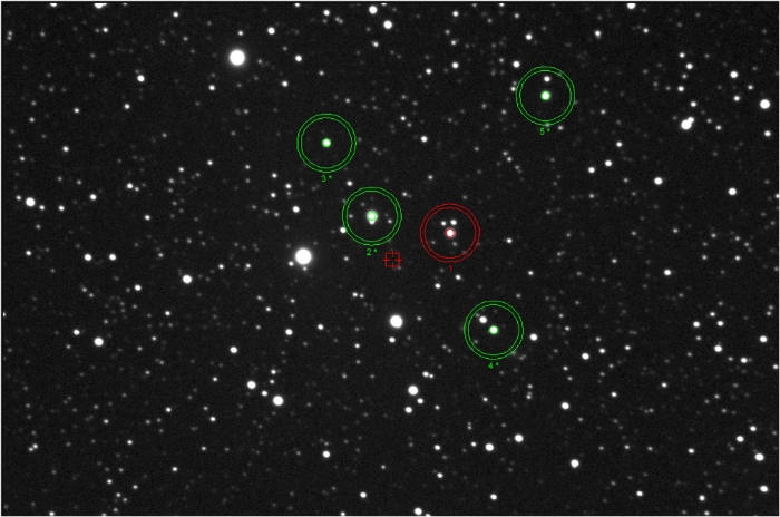 Chart - WASP-93, JD 2458115.23610