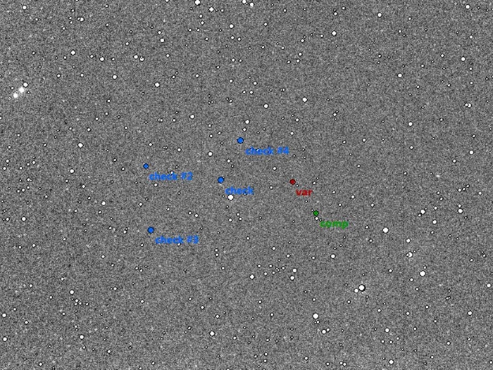 Chart - WASP-43, JD 2458171.82672