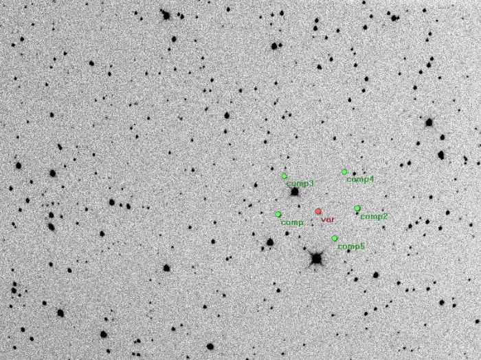 Chart - WASP-57, JD 2458244.33299