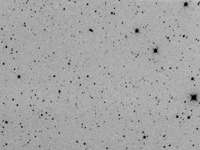 Chart - WASP-103, JD 2458250.38976