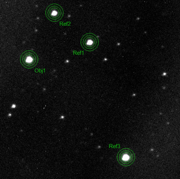 Chart - WASP-74, JD 2458285.44116