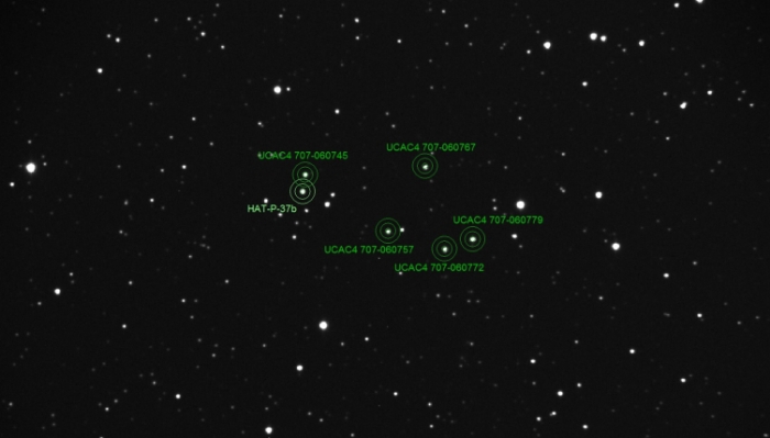 Chart - HAT-P-37, JD 2458291.24704