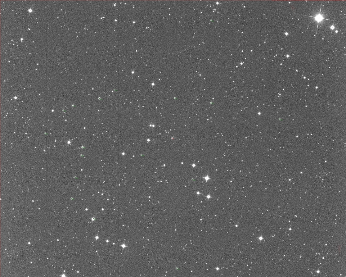 Chart - WASP-133, JD 2458309.57197