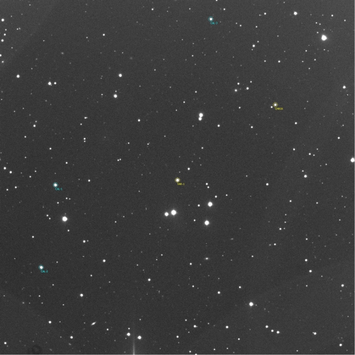 Chart - WASP-28, JD 2458368.45562