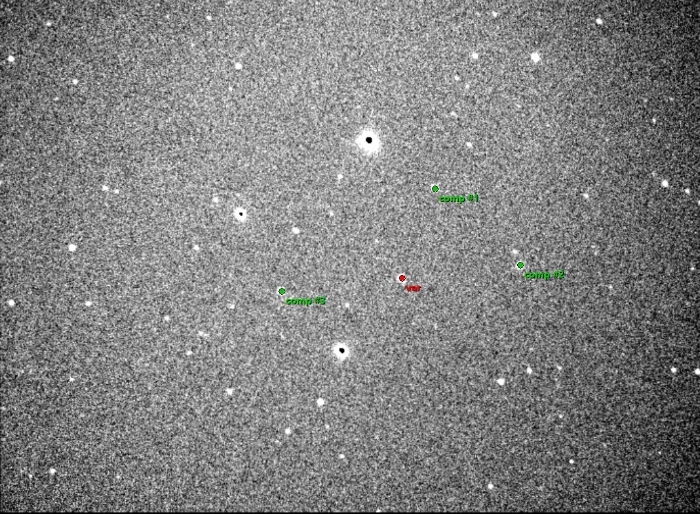 Chart - WASP-57, JD 2458281.36560