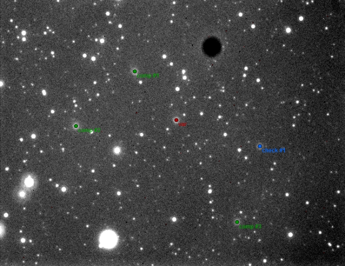 Chart - TrES-2, JD 2458387.36106