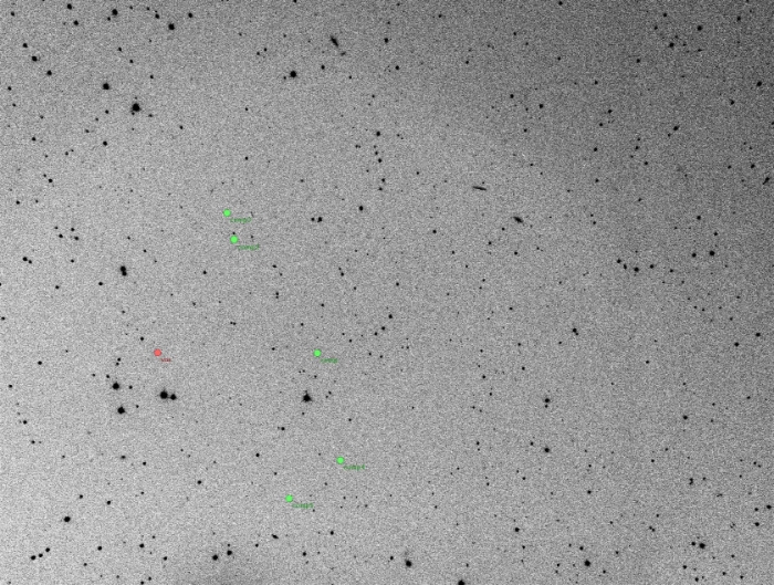 Chart - WASP-28, JD 2458392.26566