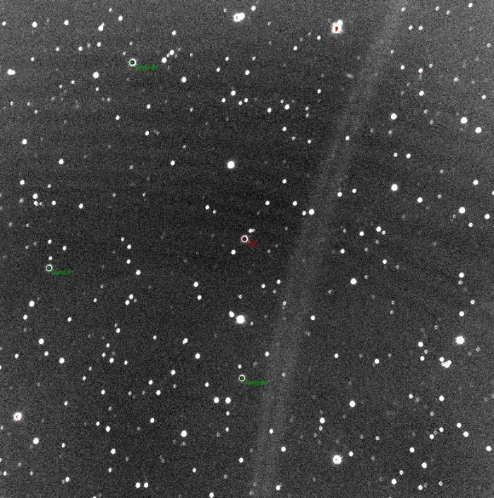 Chart - WASP-1, JD 2458395.39786