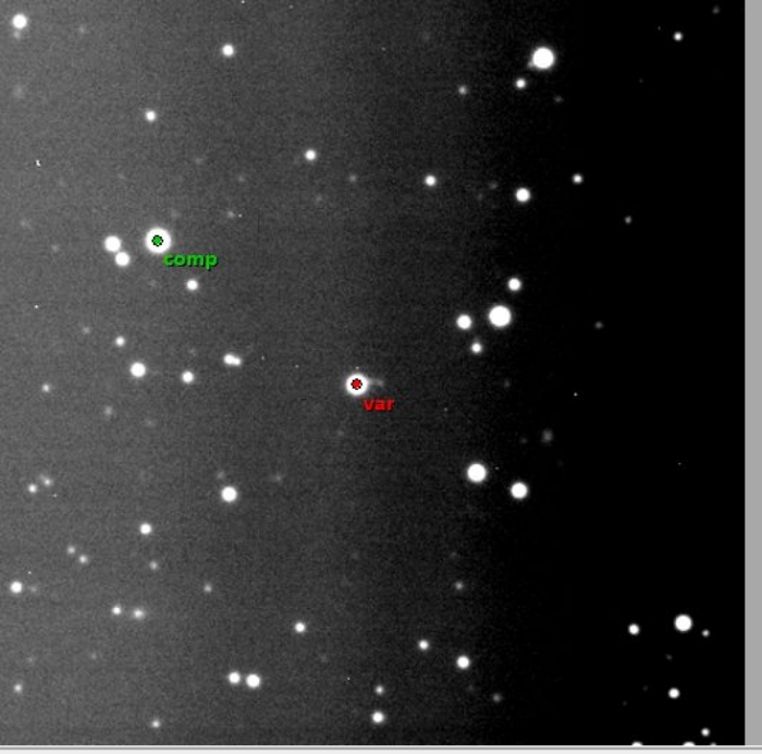 Chart - WASP-36, JD 2456708.94845