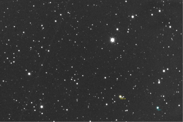 Chart - WASP-3, JD 2458430.25665