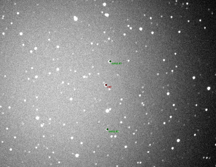 Chart - WASP-1, JD 2458438.22855