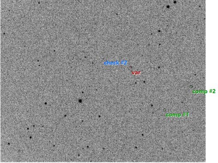 Chart - WASP-52, JD 2458397.28492