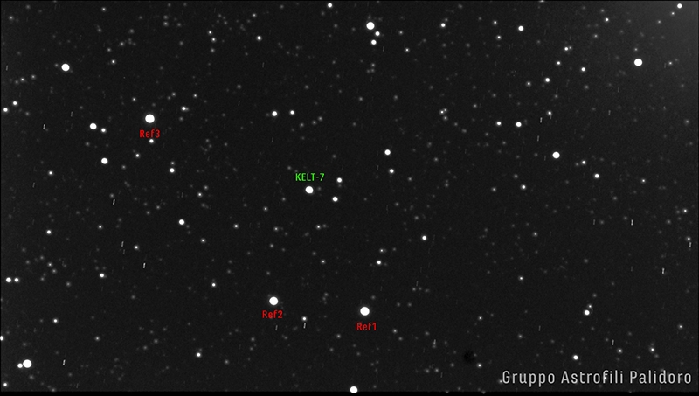 Chart - KELT-7, JD 2458499.21641