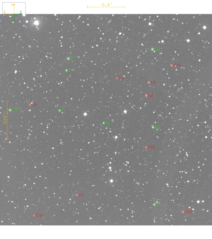 Chart - HAT-P-39, JD 2458536.33500