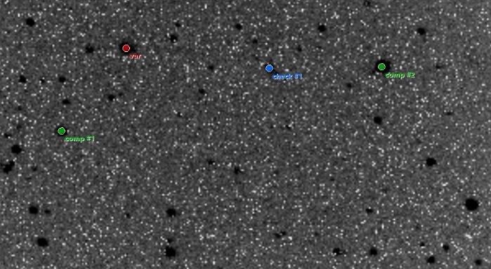 Chart - TrES-2, JD 2454219.48741