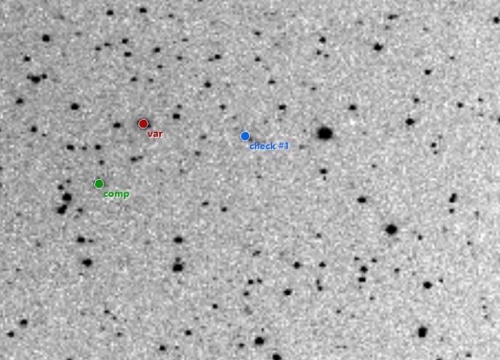 Chart - TrES-2, JD 2454644.41471