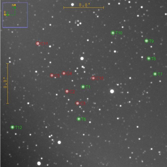 Chart - WASP-58, JD 2458570.42802
