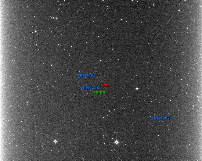 Chart - WASP-83, JD 2458558.54748