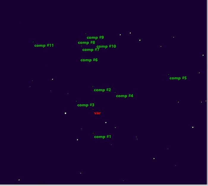 Chart - WASP-57, JD 2458616.35579