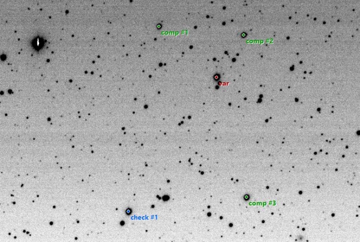 Chart - WASP-3, JD 2458633.37987