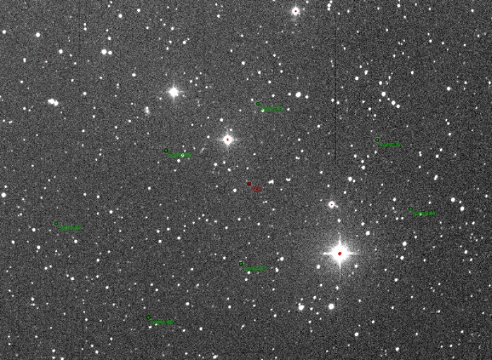 Chart - WASP-103, JD 2458636.40322