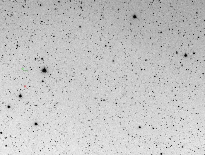 Chart - WASP-103, JD 2458636.35883