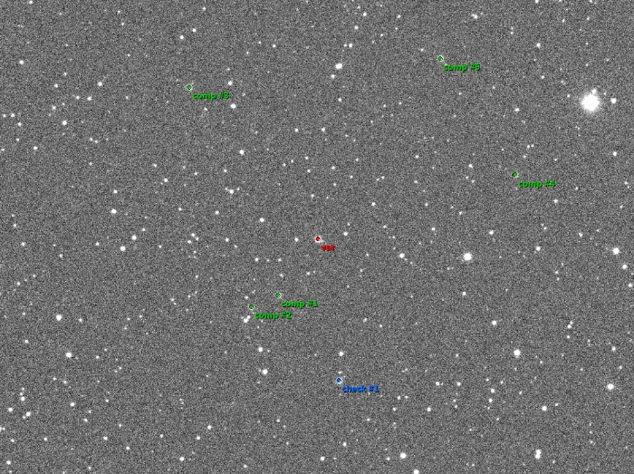 Chart - TrES-2, JD 2458634.36021