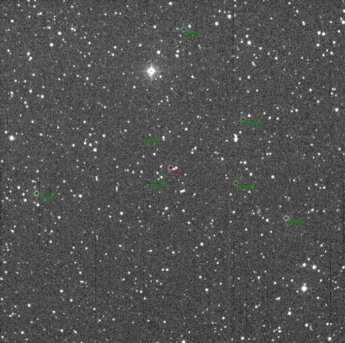 Chart - WASP-3, JD 2458657.40623