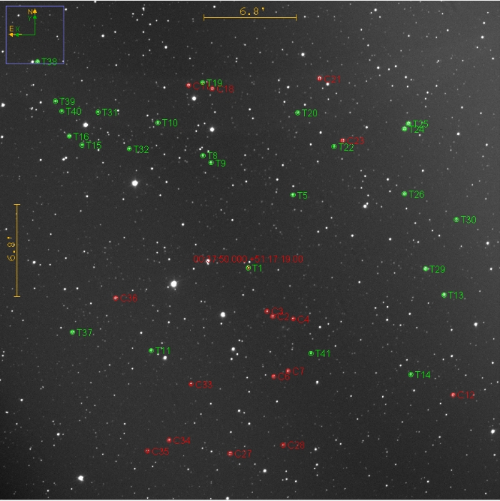 Chart - WASP-93, JD 2458664.50905