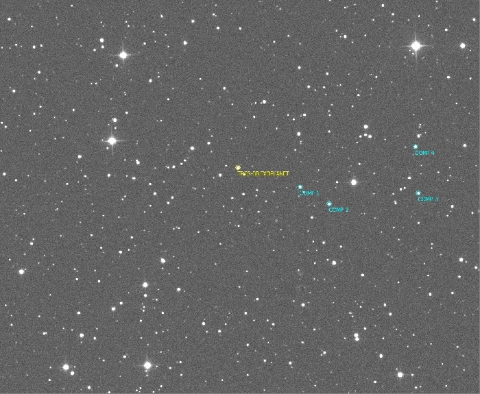 Chart - TrES-3, JD 2458667.50302