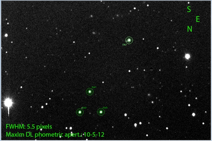 Chart - WASP-92, JD 2458686.36867