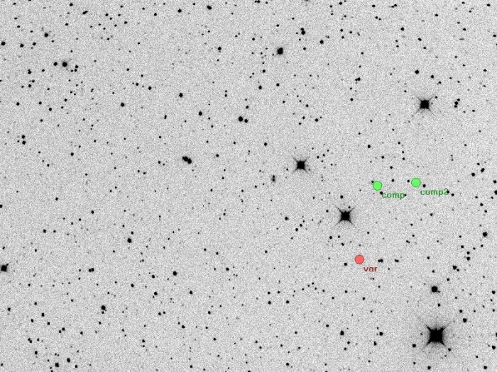 Chart - WASP-103, JD 2458699.32779