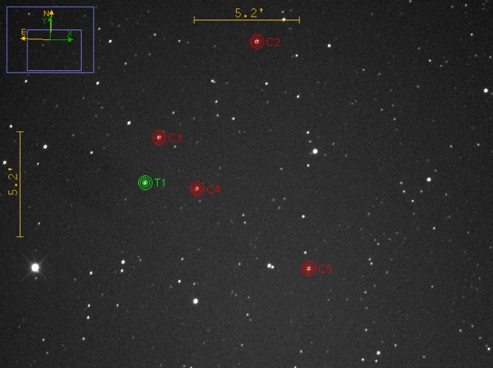 Chart - WASP-2, JD 2458698.36674
