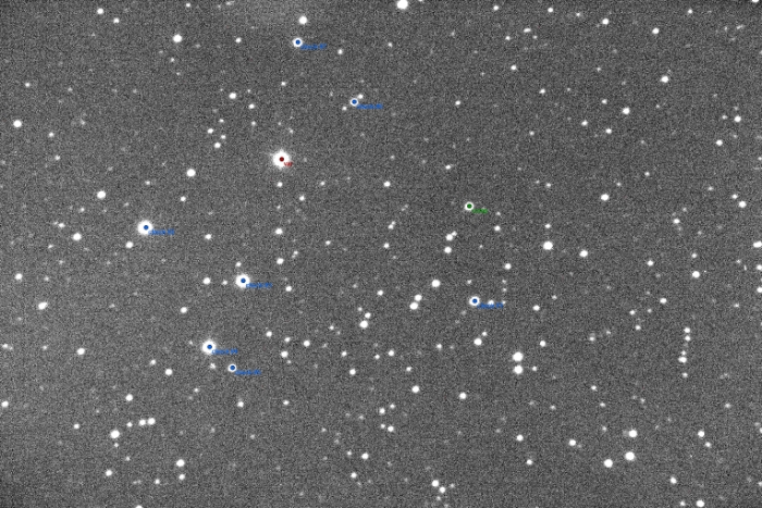 Chart - WASP-74, JD 2458704.36817