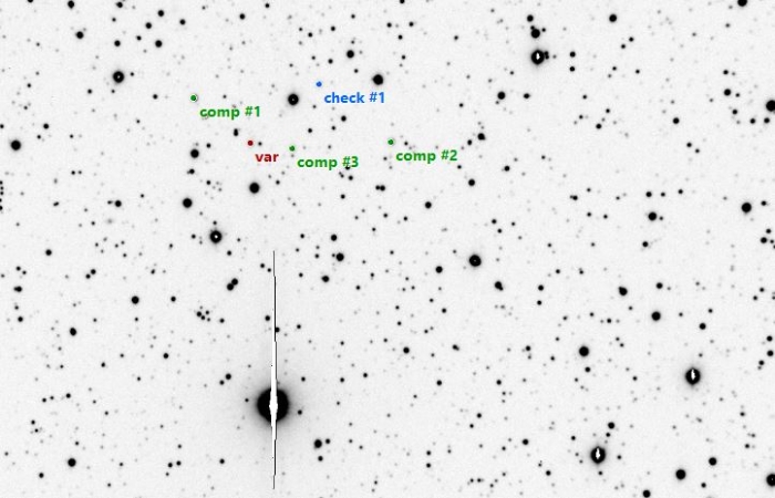Chart - Kepler-17, JD 2458690.40110