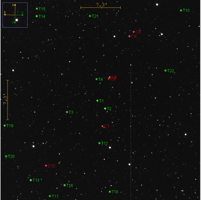 Chart - HAT-P-7, JD 2458724.32058