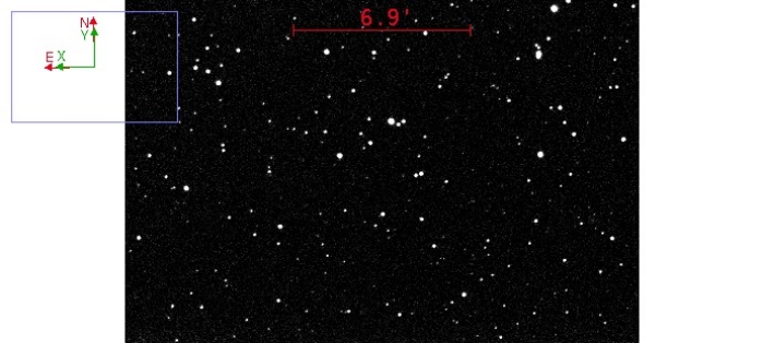 Chart - WASP-3, JD 2458731.30446