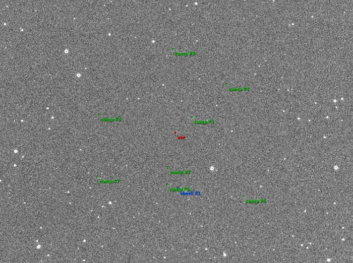 Chart - HAT-P-19, JD 2458743.35313
