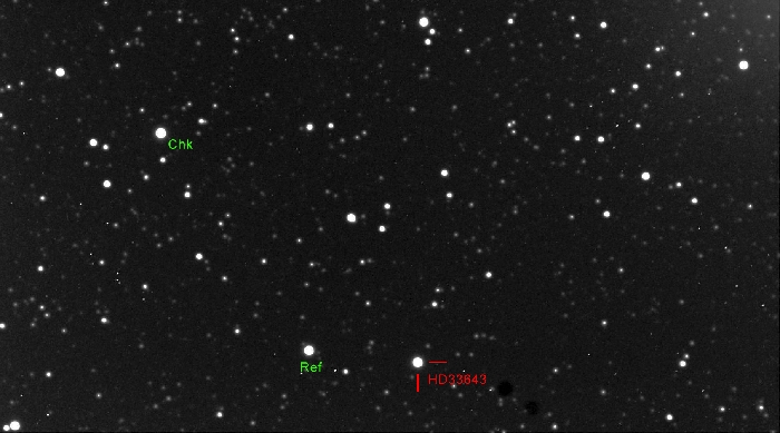Chart - KELT-7, JD 2458499.22130