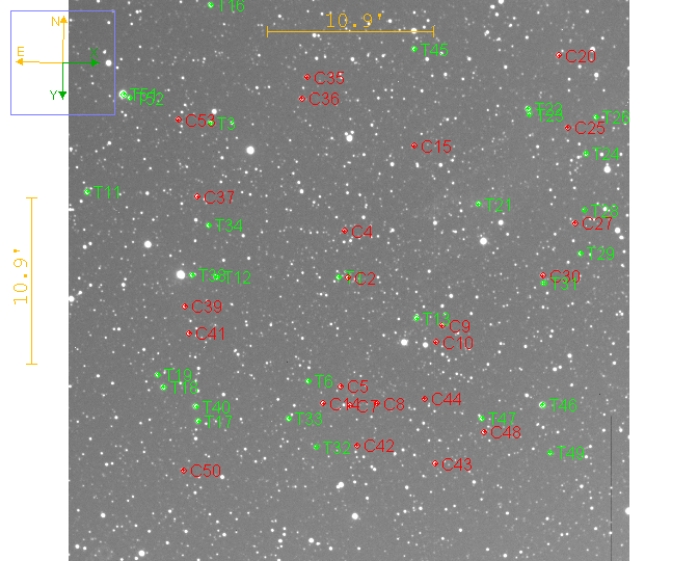 Chart - KELT-16, JD 2458738.33703