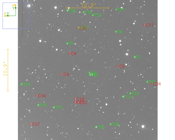 Chart - K2-30, JD 2458760.45784