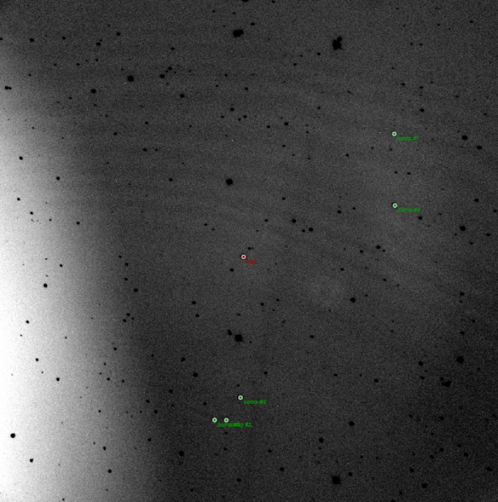 Chart - WASP-1, JD 2458768.34565