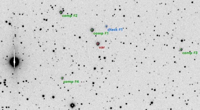 Chart - WASP-48, JD 2458779.27573