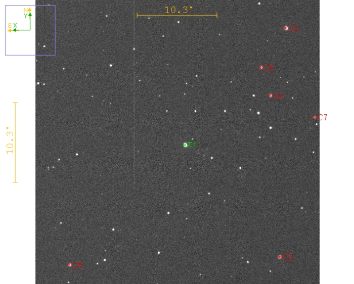 Chart - HAT-P-22, JD 2458842.57360