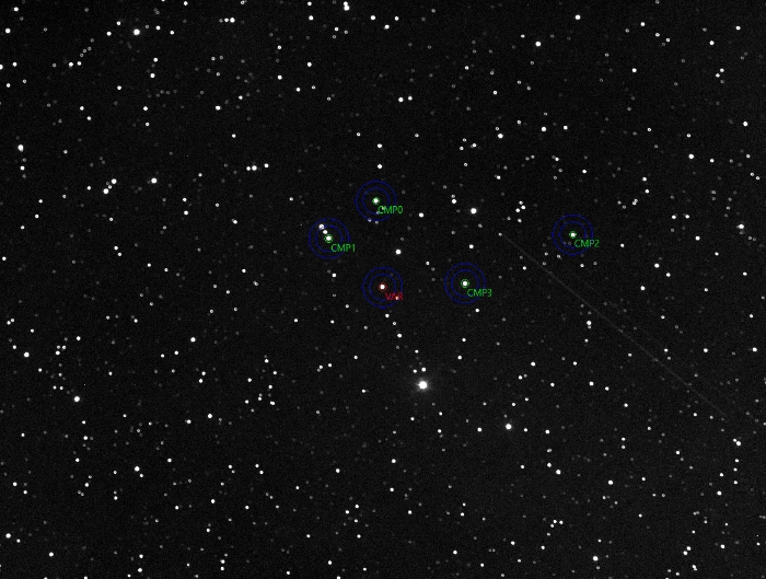 Chart - WASP-77, JD 2458850.20644