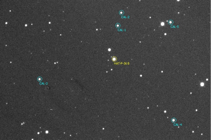 Chart - HAT-P-36, JD 2458883.44426