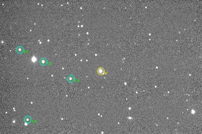 Chart - WASP-13, JD 2458905.41358