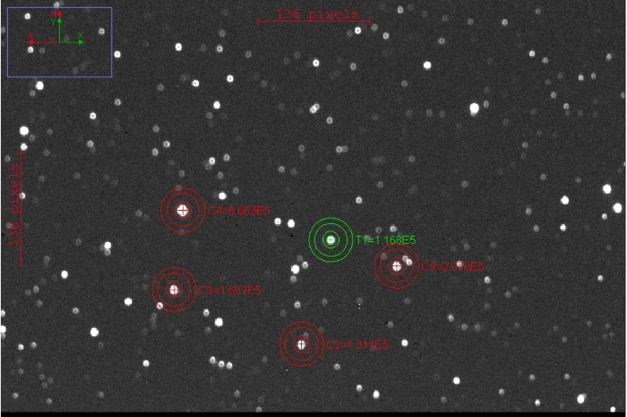 Chart - WASP-36, JD 2458904.31460
