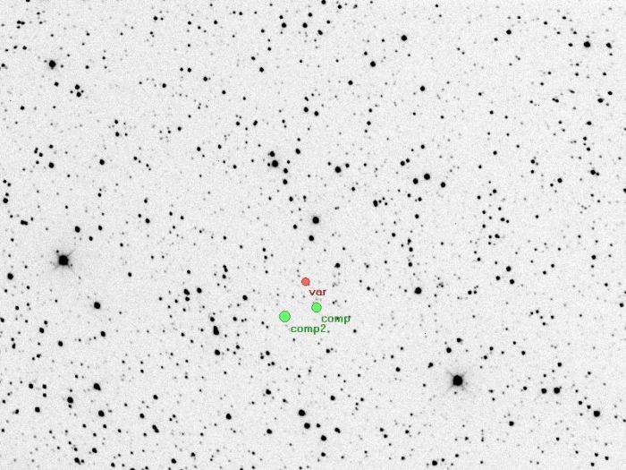 Chart - CoRoT-18, JD 2458922.30745